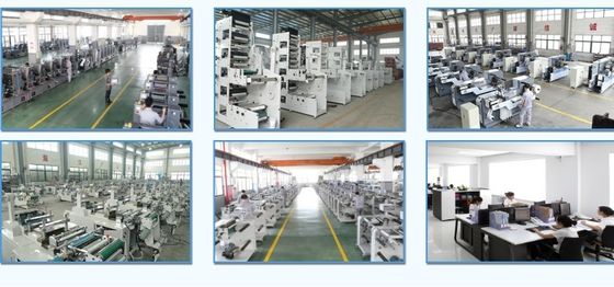 2 สี 60m / นาที CNC เฟล็กโซฉลากสติ๊กเกอร์ฟิล์มเครื่องพิมพ์