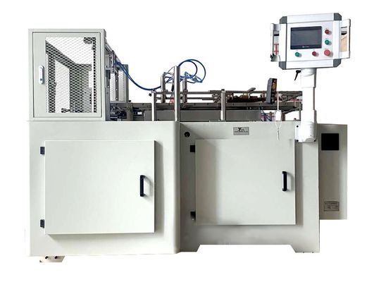 เครื่องทำกล่องกระดาษเคลือบ PE สองชั้น 60 ชิ้น / นาที