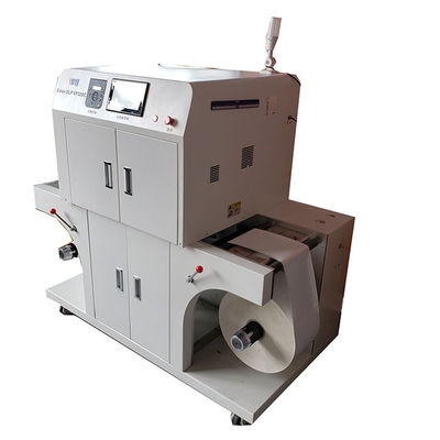 เครื่องพิมพ์อิงค์เจ็ทฉลากดิจิตอล Flatbed Flexo CMYK LED Technology 320mm