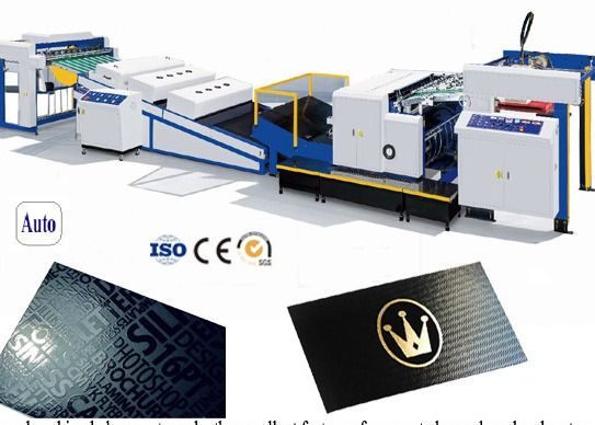 เครื่องเคลือบ UV ผิวหนังโดยรวมและจุดสําหรับกระดาษ