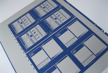 การพิมพ์หนังสือพิมพ์แผ่นความร้อน CTP ตัวทำละลายสองชั้น