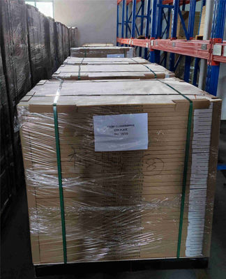 แผ่นพิมพ์ CTP แบบธรรมดาที่เป็นบวกรองรับหมึก UV เคลือบสองชั้น