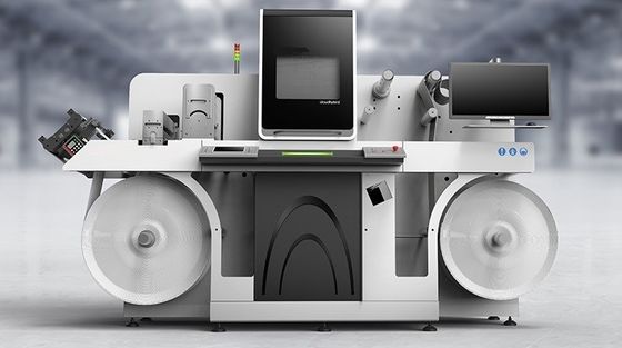 50m/min Digital Varnishing Foil Stamping Label Enhancer