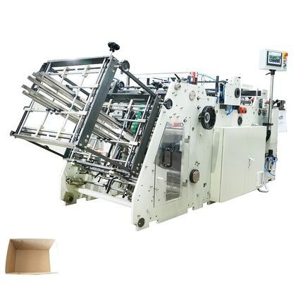 เครื่องขึ้นรูปกล่องกระดาษอัตโนมัติ 200PCS / Min เครื่องทำกระดาษกล่องอาหาร