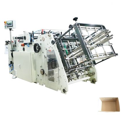 เครื่องทำกล่องกระดาษอาหารจานด่วน 200 ชิ้น / นาที