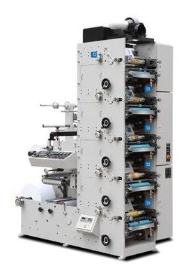เครื่องพิมพ์ UV Flexographic 60M / นาทีสำหรับฉลากกาว