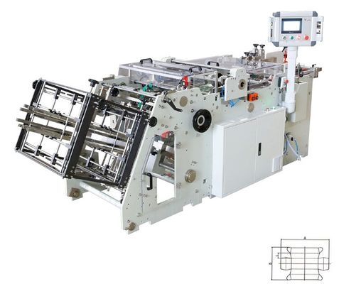 ECOO L-800A Fast Food เครื่องกล่องกระดาษสามมิติ