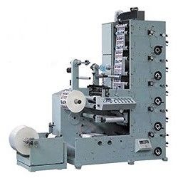 310 มม. ความกว้างการพิมพ์เครื่องพิมพ์ฉลาก UV เฟล็กโซกราฟีพร้อมสถานีตัดได