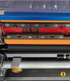 กระดาษขัดเคลือบโดยรวมเครื่องเคลือบเงา UV 1200mm Two Towers