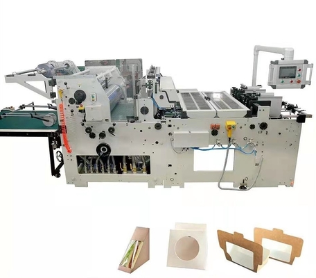 เครื่องปะหน้าต่างเคลือบฟิล์มอัตโนมัติ 4kw สำหรับกล่อง