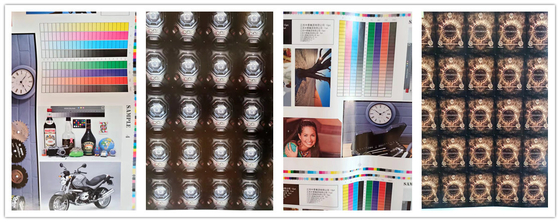 A2 4Colors Offset Sheet Fed เครื่องพิมพ์ 12000s / H พร้อม UV